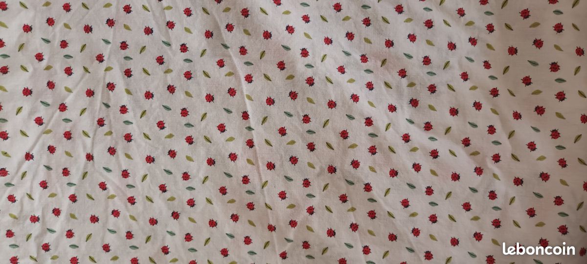 Parure lit 1 personne réversible, housse couette 140x200, drap housse 90x190 et taie oreiller 63x63 (image 2)