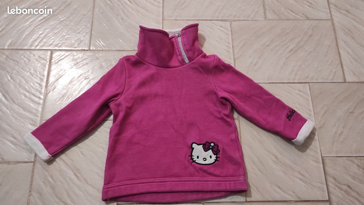 Pull polaire Hello Kitty (image 1)