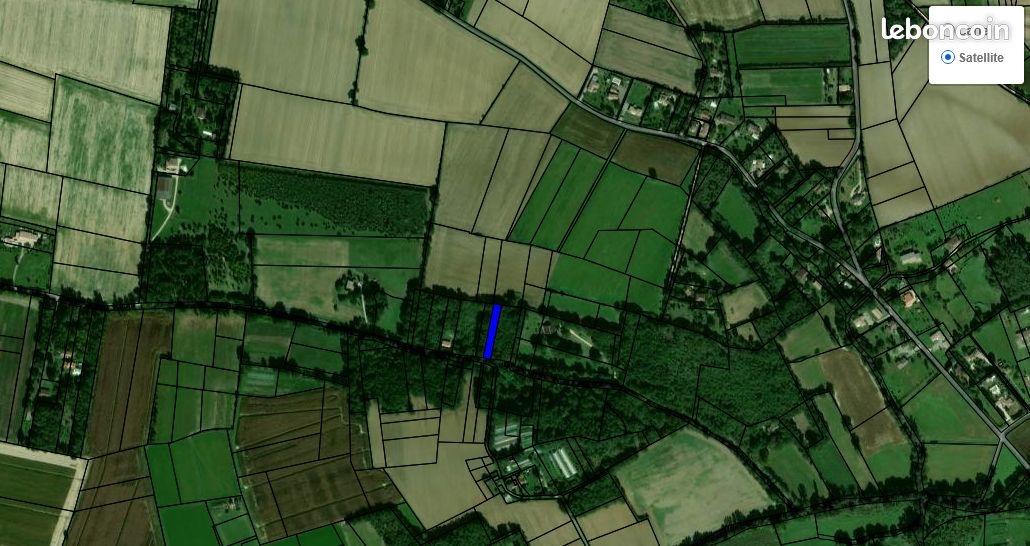 Parcelle terrain boisée Poucharramet · 5 000 €