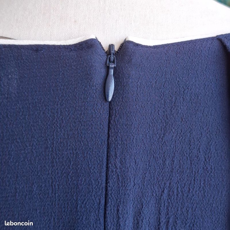 Magnifique blouse kimono marine Zara taille 40-42 (image 9)