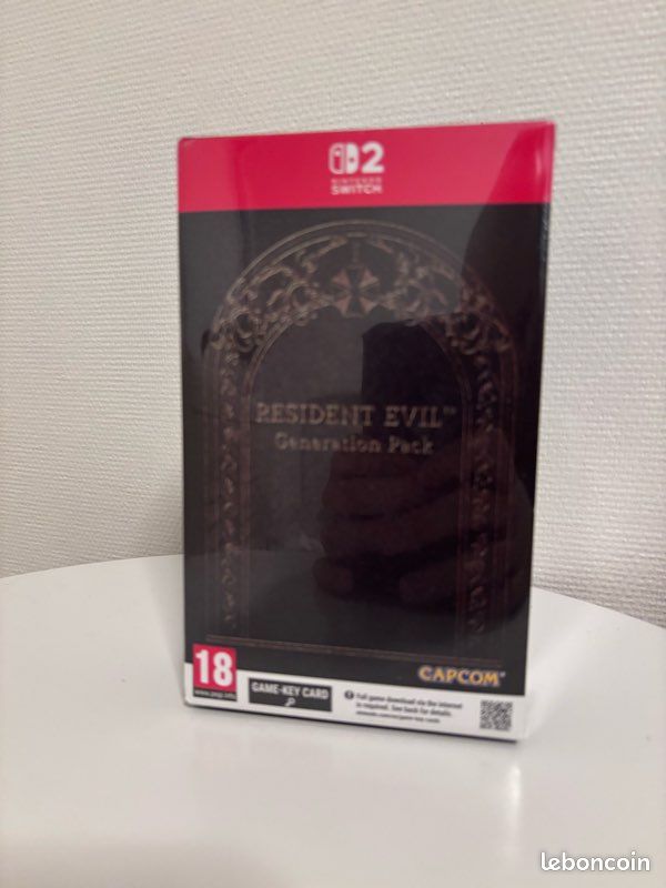 Resident Evil Generation Pack Switch 2 NEUF sous blister - Édition 30th Anniversary (boîtier english, jeux en français) (image 2)