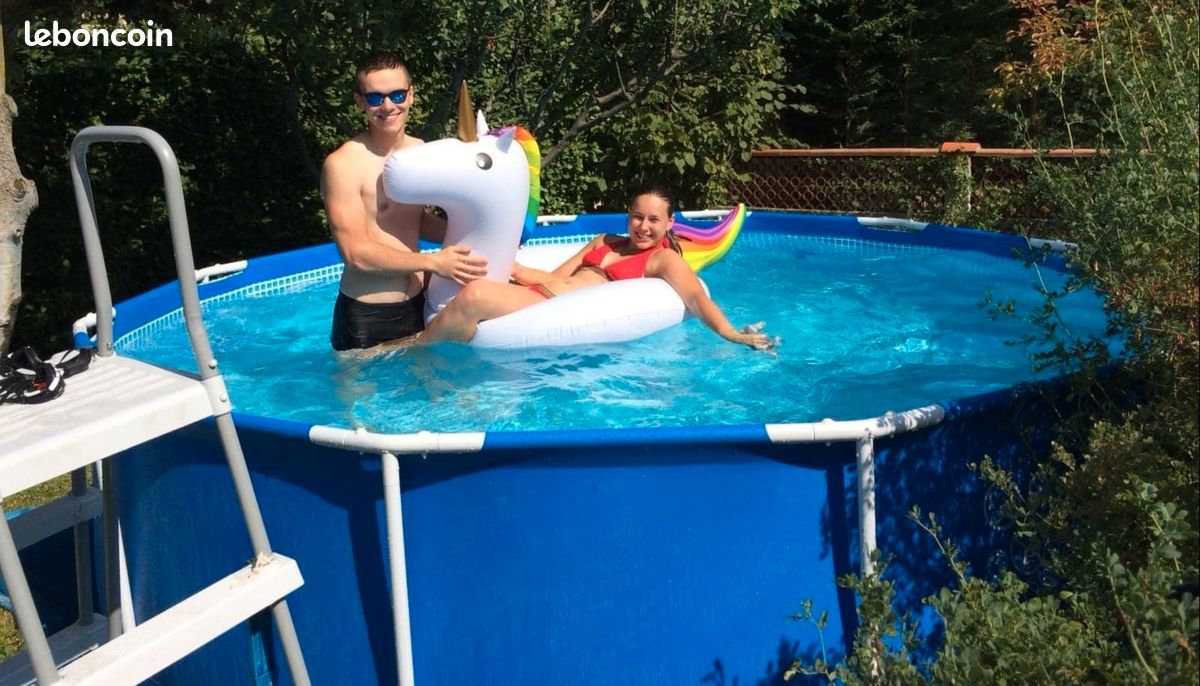 Piscine 3,66mX0,99m tubulaire Intex (image 1)