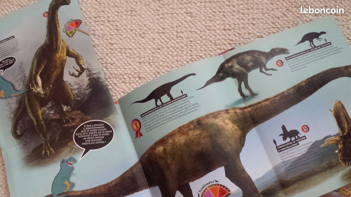 Les dinosaures (Fleurus) 7- 9 ans comme NEUF (image 2)