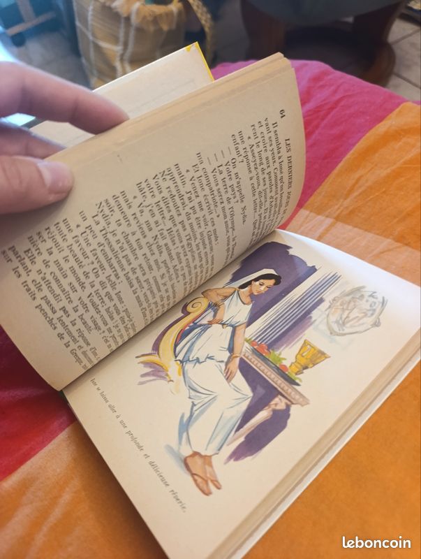 Livre vintage - Les Derniers Jours de Pompéi - E. Bulwer Lytton (Bibliothèque Verte) (image 6)