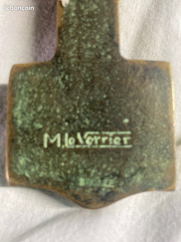 Pince à billets bronze Max Le Verrier (image 6)