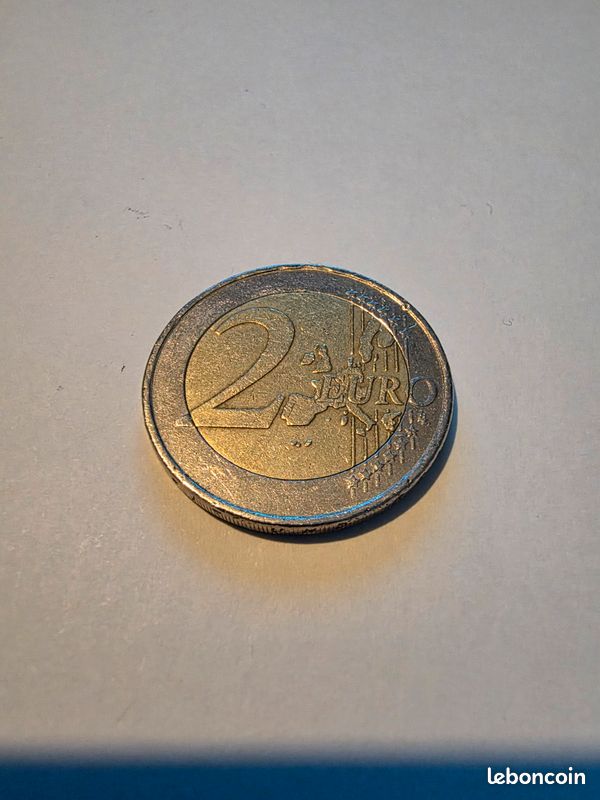 Pièce De 2 Euros Allemagne 2002 - Lettre J (Hambourg), Circulée, Très Rare - Collection