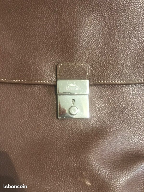Cartable sacoche Longchamp cuir (image 2)
