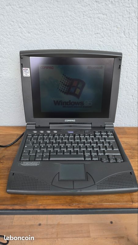 Compaq LTE 5400 – PC portable vintage Windows 95 – fonctionnel - Ordinateurs