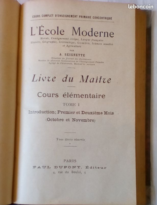 L Ecole moderne le livre du maitre (image 3)
