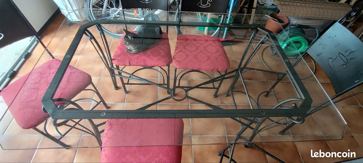 Table fer forgé (image 2)