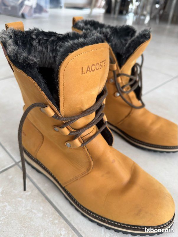 Boots Lacoste femme camembert pointure 39 Chaussures