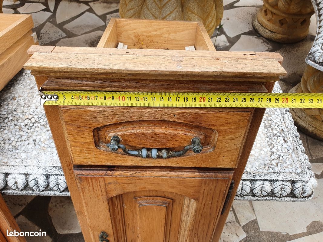 Façade meuble de cusine en chêne massif (image 3)