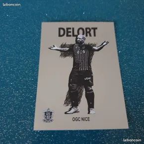 Sticker crack ART n°237 DELORT collection FOOT 2023 PANINI (image 1)