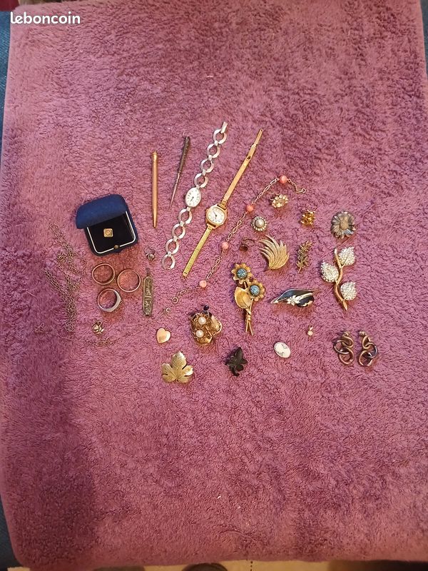 Lot divers bijoux anciens (image 1)