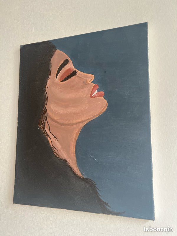 Tableau portrait femme (image 2)