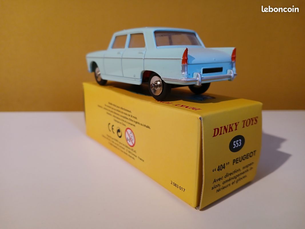 Miniature Dinky Toys 1/43, Peugeot 404, D'occasion, Collection