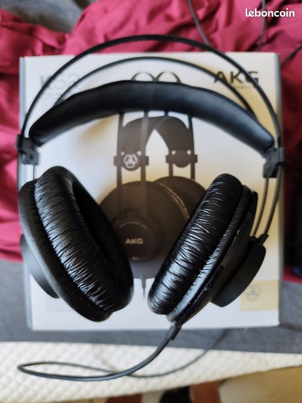 AKG Audio K52 (K-52) Casque fermé comme neuf (image 1)