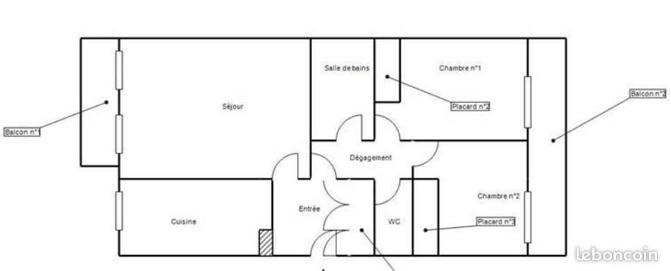 Appartement a louer maisons-alfort - 3 pièce(s) - 65 m2 - Surfyn