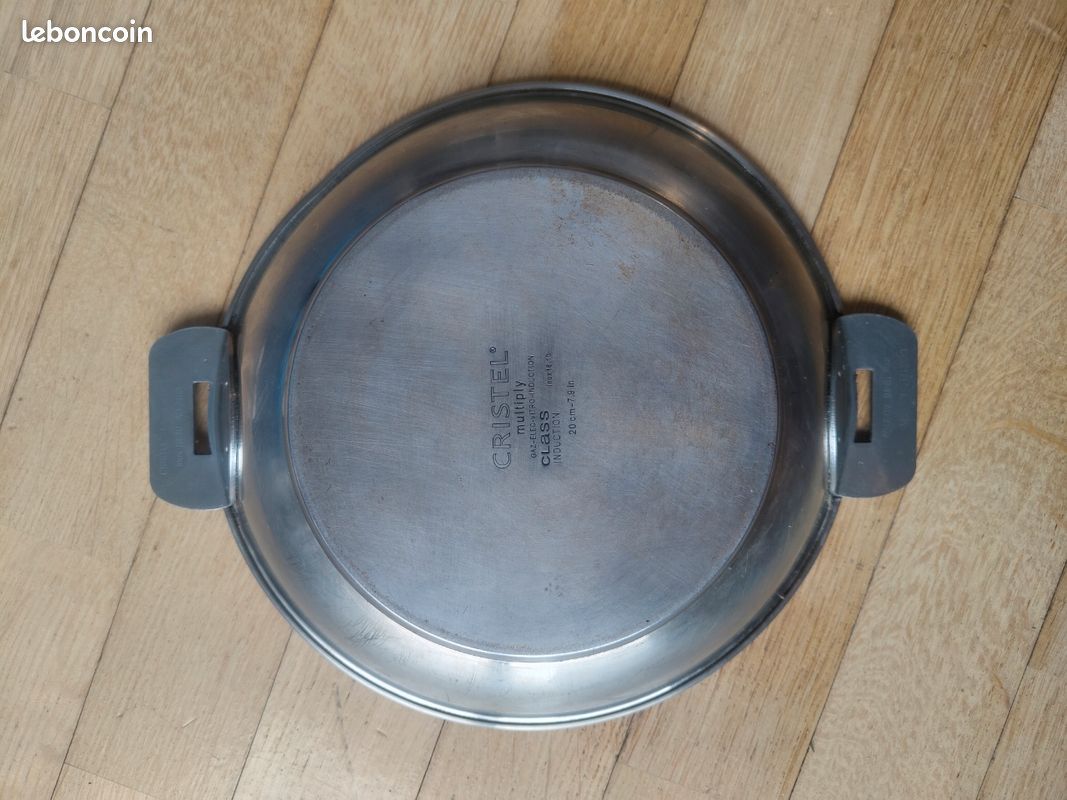Poêle cristel inox multiply 20cm (image 1)