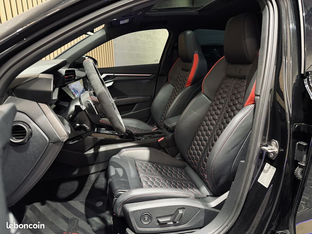 AUDI RS3 SPORTBACK Quattro 2.5 TFSI 400 S-tronic ETAT NEUF SUIVI COMPLET IMMAT FRANCE FULL OPTIONS (image 4)