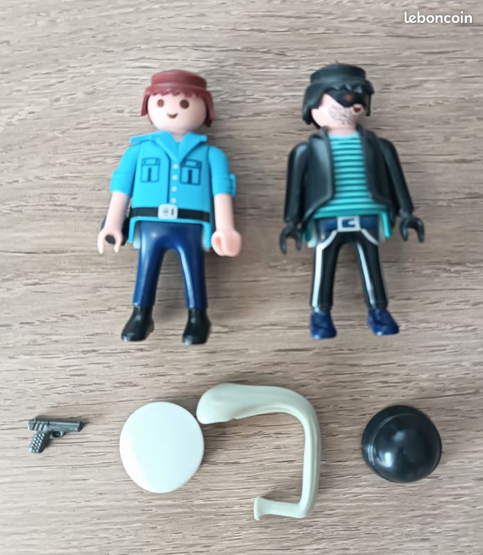Playmobil 9218 - City Action Duo Policier et voleur, complet (image 2)