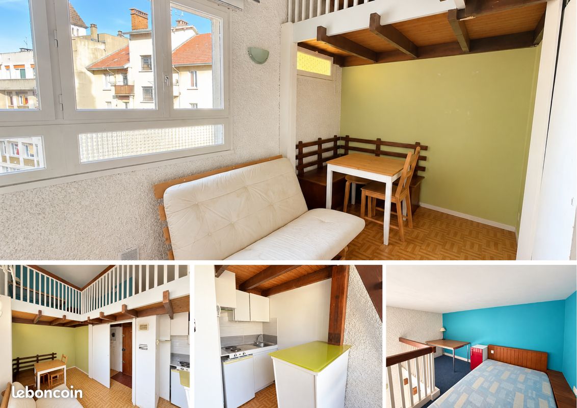 Appartement 1 pièce 25 m² · à Grenoble · 25 m² · 480 €/mois