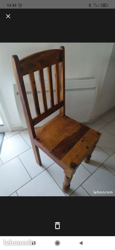 Table de salle à manger avec chaises (image 2)