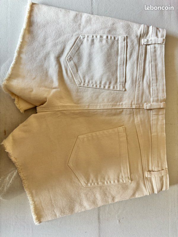 Short beige en jean Maison 123 (image 6)