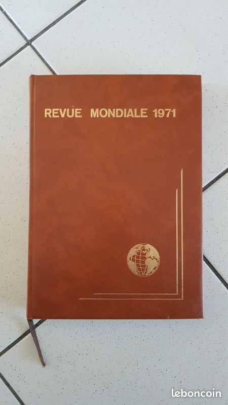 NOEL Livre : Revue mondial 1971 - 50 ans - nid69 (image 1)