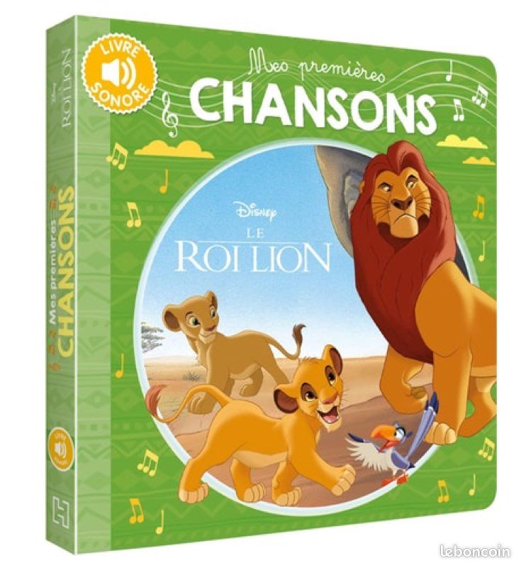 Livre sonore Disney le roi lion (image 1)