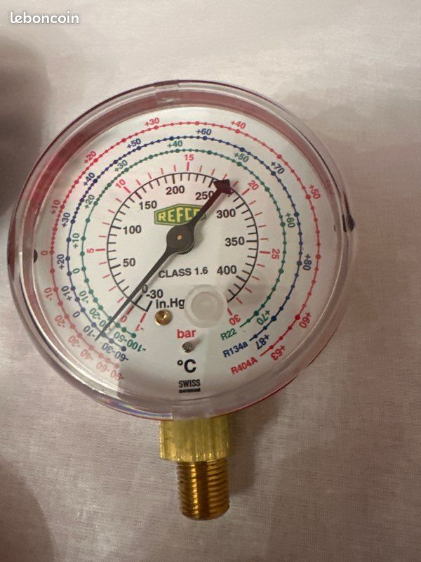 Manomètre Refco pour frigoriste (image 3)