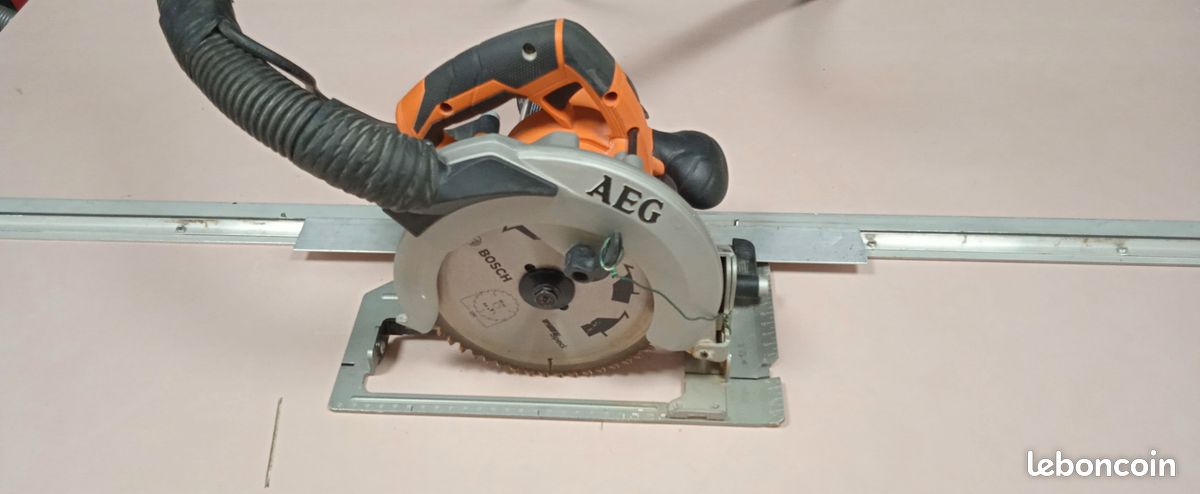 Scie circulaire AEG 1600W + rail 2m (image 1)
