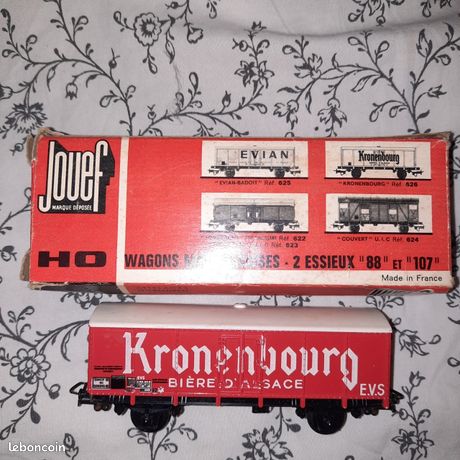 Wagon Jouef Kronenbourg – Réf 6731 N°58, Comme Neuf, Made In France