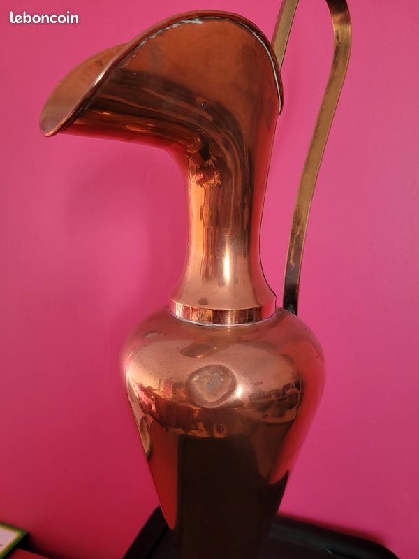 Grand vase pichet en cuivre (image 4)