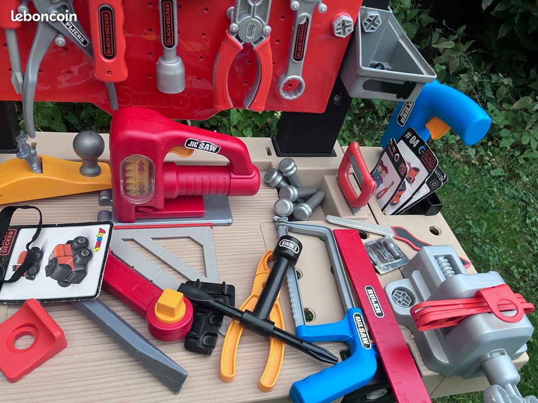 Etabli Black et Decker - SMOBY + outils (image 5)