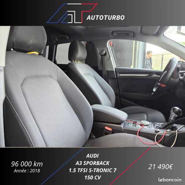 Audi A3 SPORTBACK 1.5 TFSI 150CH S TRONIC 7 (image 8)