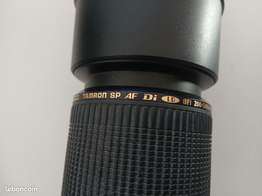 Objectif 200-500 Tamron état neuf Monture nikon Photo, audio vidéo