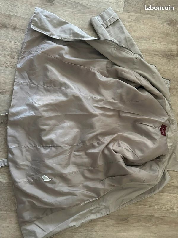 Trench coat la city beige ceinturé – Chic & intemporel taille 36 (image 6)