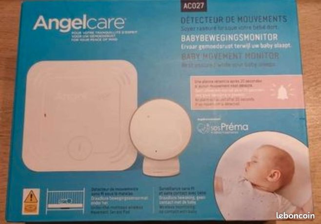 Babyphone Angelcare Babyphone AC027 Capteur de Mouvement Sans