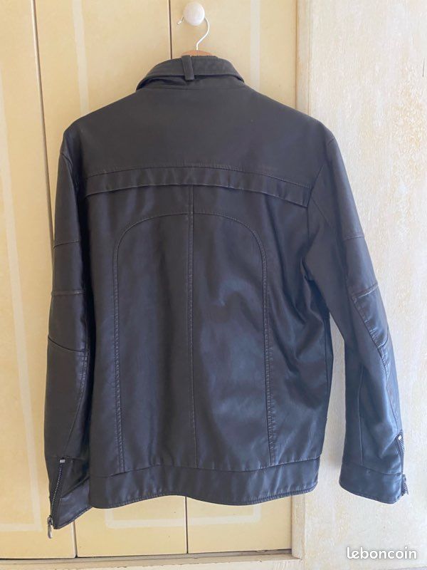 Blouson similicuir homme taille M (image 3)