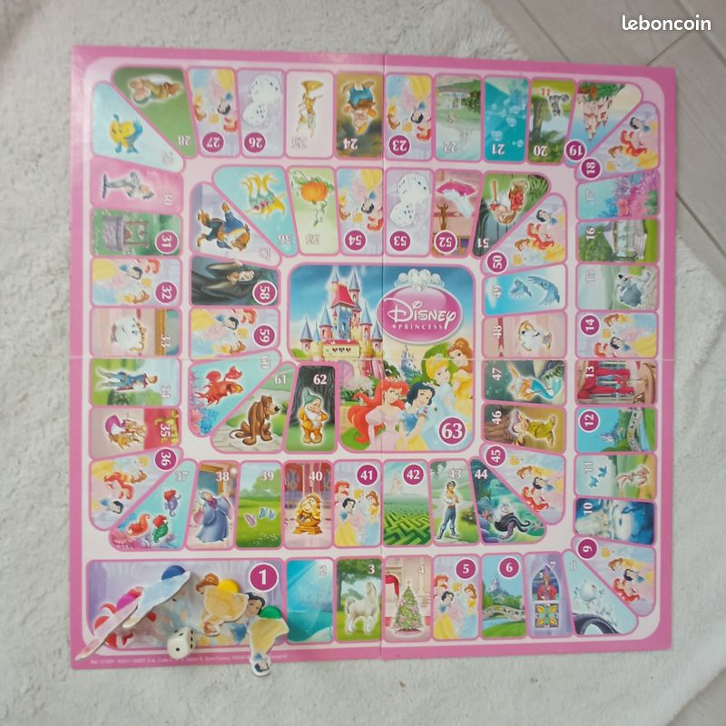 Jeu de l'oie Princesses Disney (image 2)