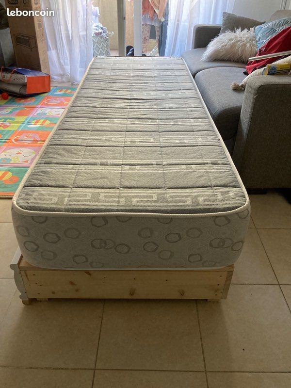 Banquette en bois + Matelas (image 5)