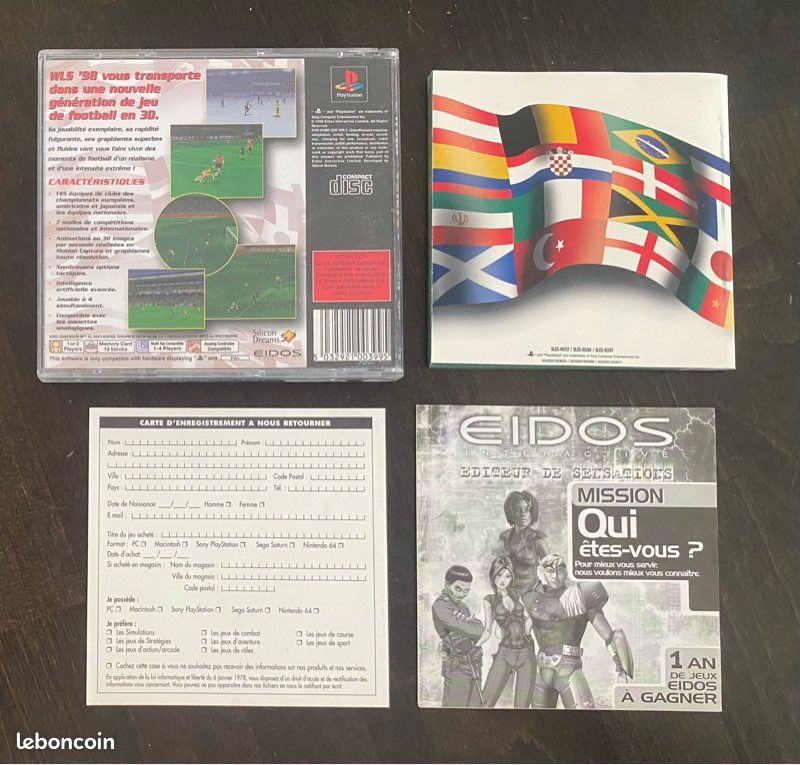 World League Soccer 98 [ Playstation ] [Import anglais