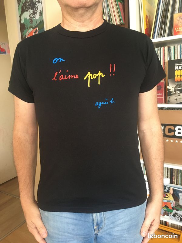 T-shirt Manches Longues Étienne Daho Olympia - Taille M - Noir - Collection Rare En Très Bon état Occasion