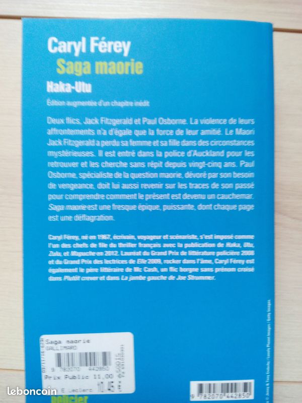 Caryl Férey : Saga maorie (image 2)