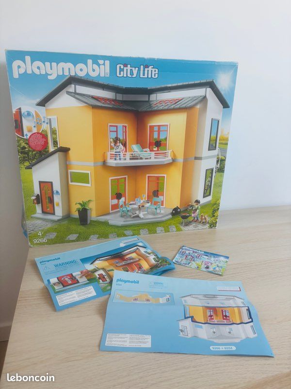 Maison moderne Playmobil City Life 9266 (image 4)
