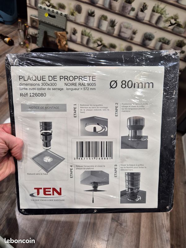 Plaque de propreté pour poele (image 2)