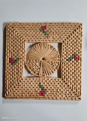 Ancien dessous de plat en marbre - vintage