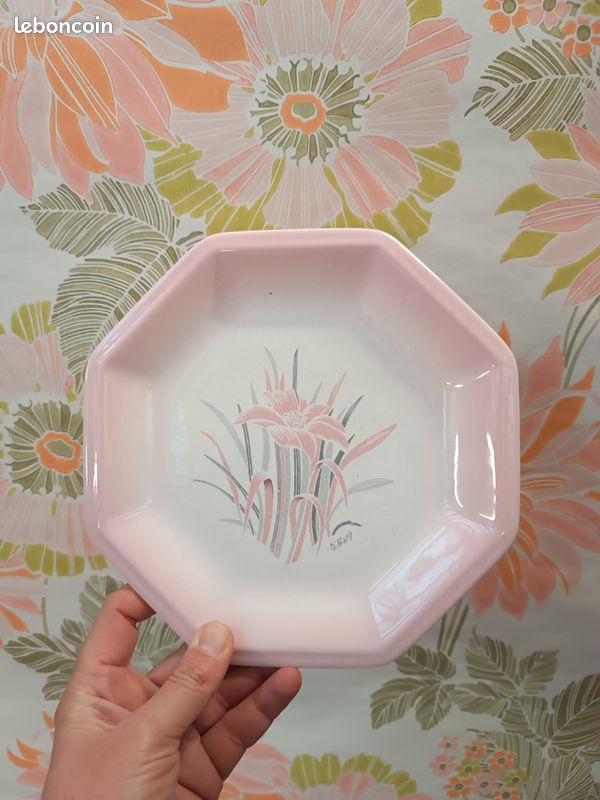 Assiette Céramique Couleur Naturelle En Terre Cuite