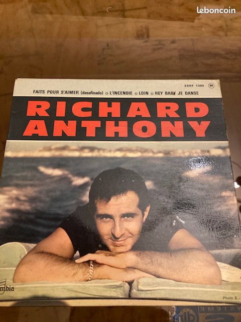 Richard Anthony, Fait pour s'aimer ... , vinyle (image 1)